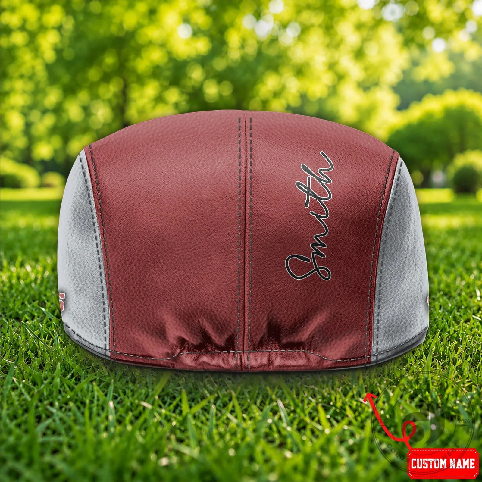 Oklahoma Sooners NCAA Red Flat Cap Hat, Golf Driving Cap 11 Oklahoma Sooners NCAA Red Flat Cap Hat, Golf Driving Cap