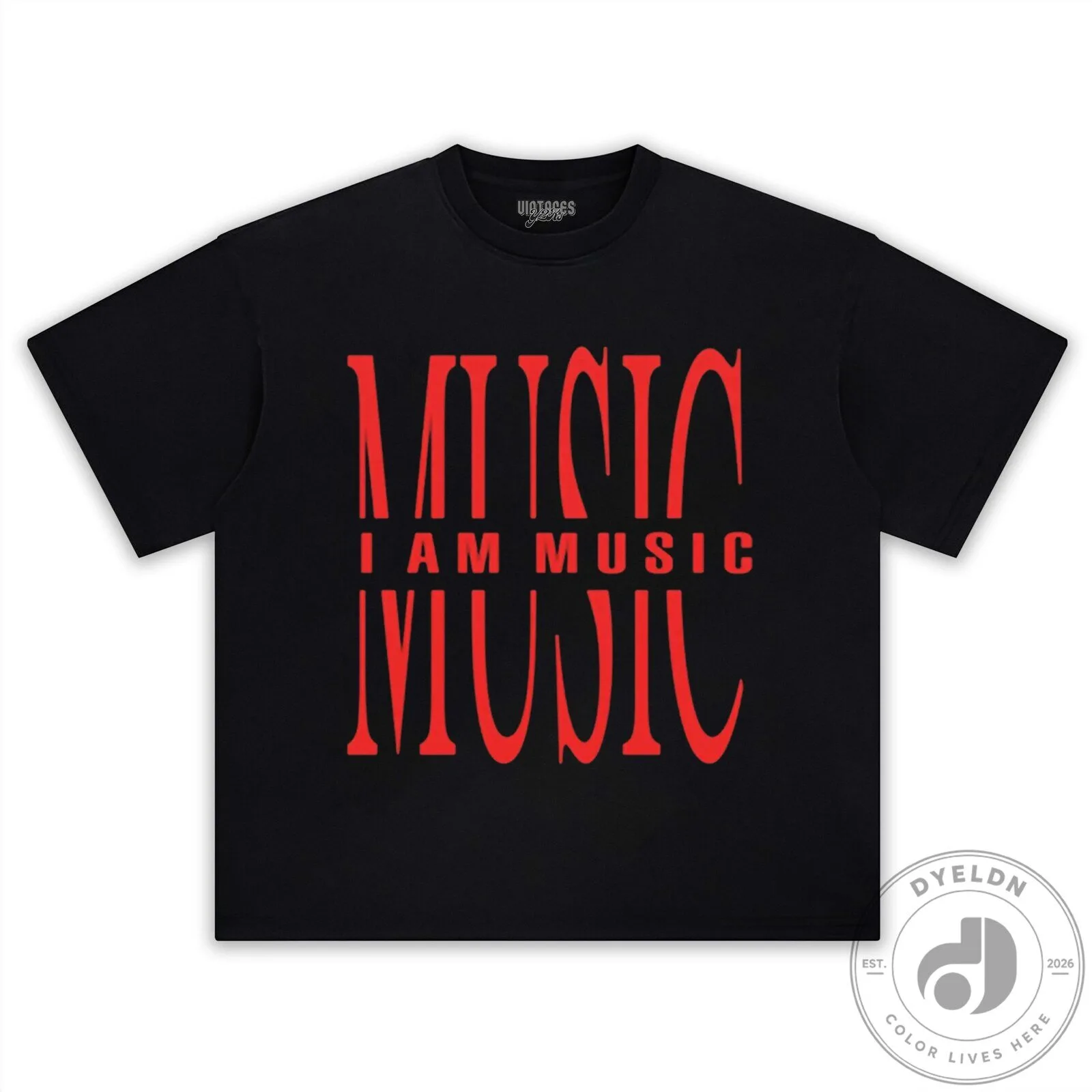 Playboi Carti I Am Music 2025 Black Graphic T-Shirt