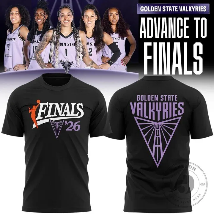 WNBA Finals T-Shirt 2026 – Golden State Valkyries Edition